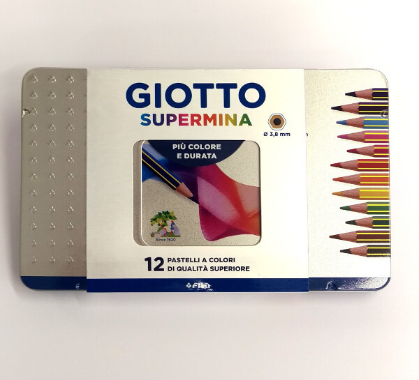 Confezioni Matite Colorate GIOTTO Supermina 3,8 mm - Elementariland